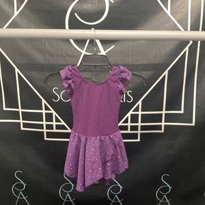 Purple Sparkly Dance Leotard